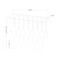 Z-Lite Arden Linear Chandelier, 23-Light, 18 In.W x 54 In.L x 12 In.H, Matte Black/Clear 651P-23L-MB - alternate 5
